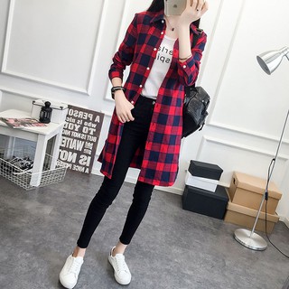Áo sơ mi nữ form dài 554