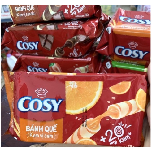 Bánh Quế Kinh Đô Cosy Đủ Vị 132g.