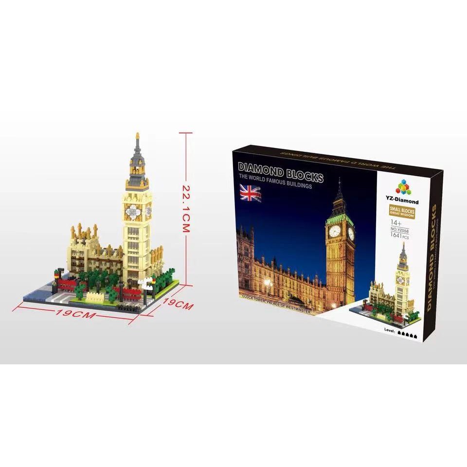 Bộ Đồ Chơi Lắp Ghép Thành Phố Paris 101