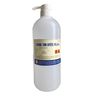 Nước rửa tay khô diệt khuẩn bằng Cồn y tế tinh luyện 70 độ Ethanol Dược phẩm OPC 1 lít