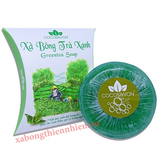 Xà bông trà xanh Cocosavon 100g