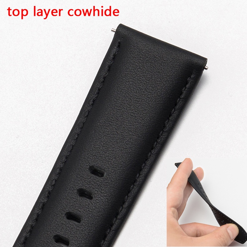 Dây Đeo Bằng Da Bò Cho Đồng Hồ Thông Minh Haylou RT LS05S