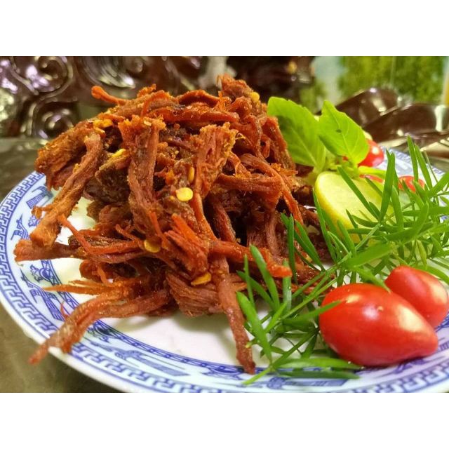 Khô Bò Xé Sợi Qavafood siêu ngon - đẳng cấp mềm ngon, đậm vị - Chứng nhận vệ sinh An Toàn Thực Phẩm | BigBuy360 - bigbuy360.vn