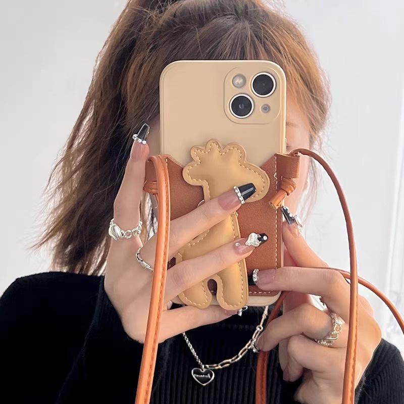 Ốp Điện Thoại tpu Mềm In Hình Hươu Cho iphone 14promax 13 pro max ins12 pro max 11 pro max xsmax 7 8plus