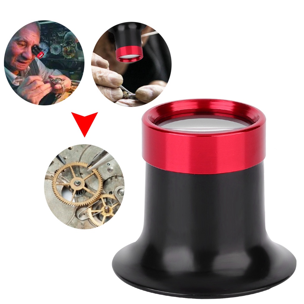 Kính Lúp Phóng Đại 10 Lần Chuyên Dụng Cho Sửa Chữa Trang Sức