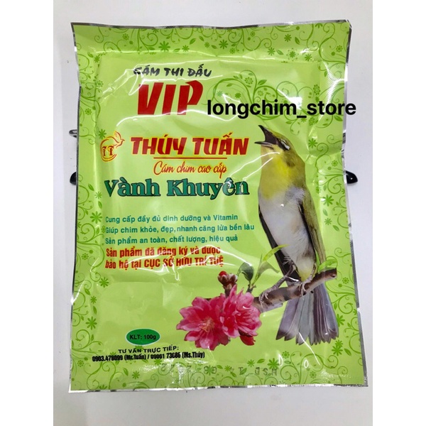 CÁM CHIM V.I.P VÀNH KHUYÊN THUÝ TUẤN 100gr