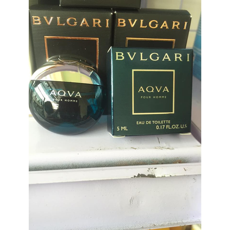 Nước hoa Bvlgari Aqva Pour Homme Atlantiqve EDT mini