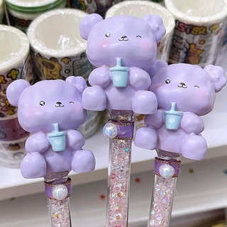 [MS20] Rọc giấy Gấu tím pastel dùng đập hộp/unboxing/decor bàn học