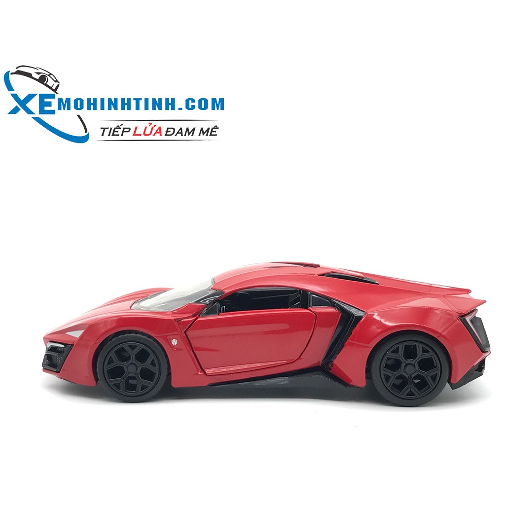 MÔ hình Xe LYKAN HYPERSPORT 1:32 Jada (ĐỎ)