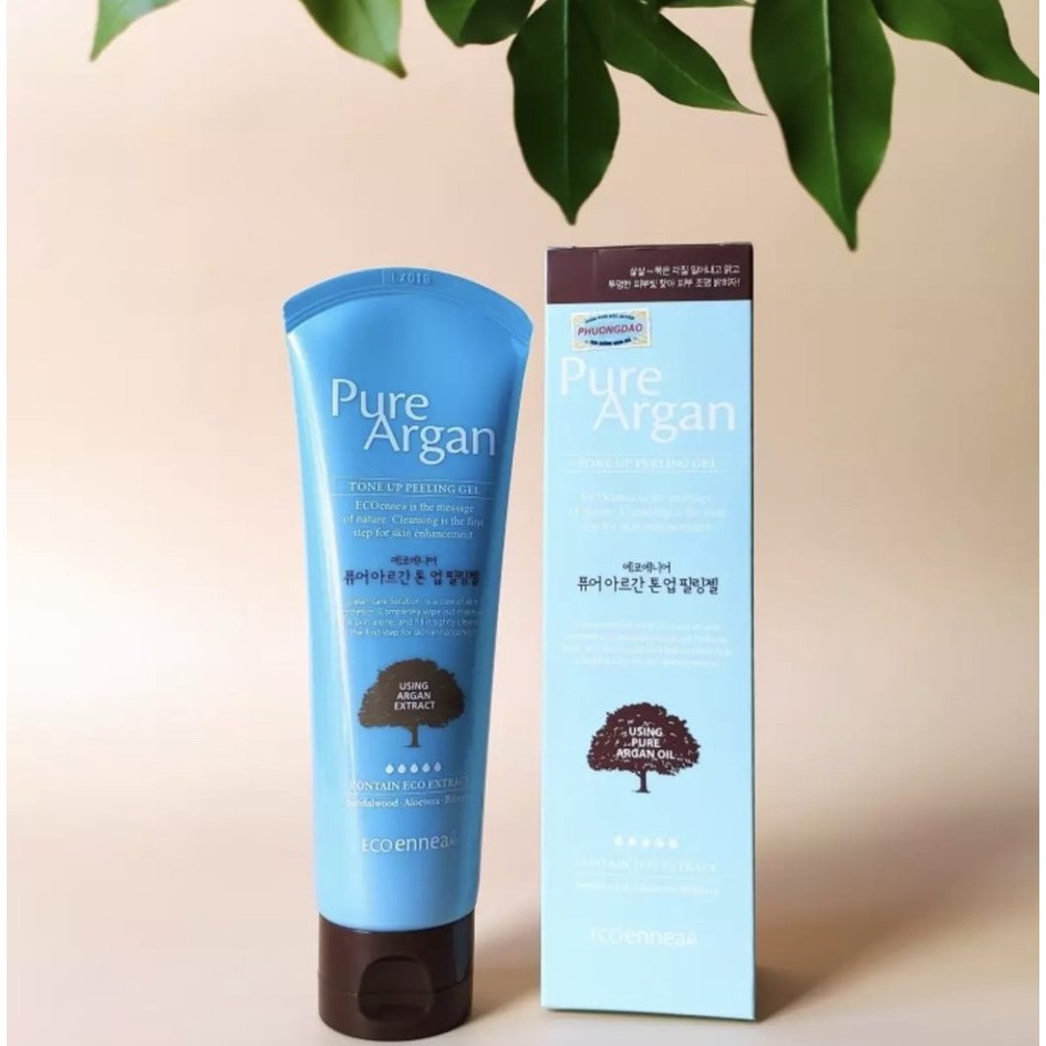 Tẩy Tế Bào Chết Da Mặt ,Tẩy Da Chết Welcos Pure Argan chiết xuất tinh dầu Argan giúp làm sạch sâu, se khít lỗ chân lông