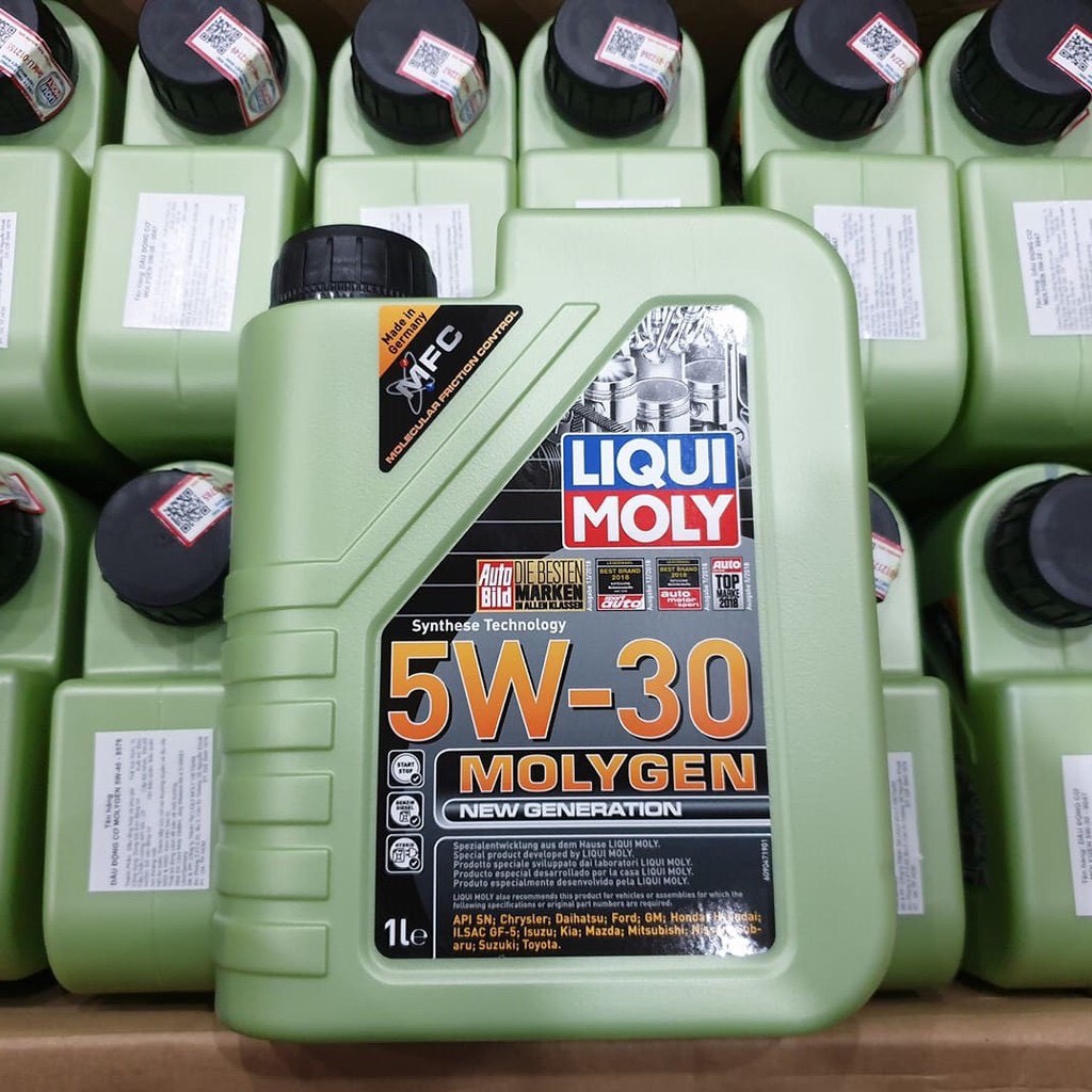 NHỚT LIQUI MOLY MOLYGEN 5W30, 5W40 - Nhớt xe tay ga FULL TỔNG HỢP