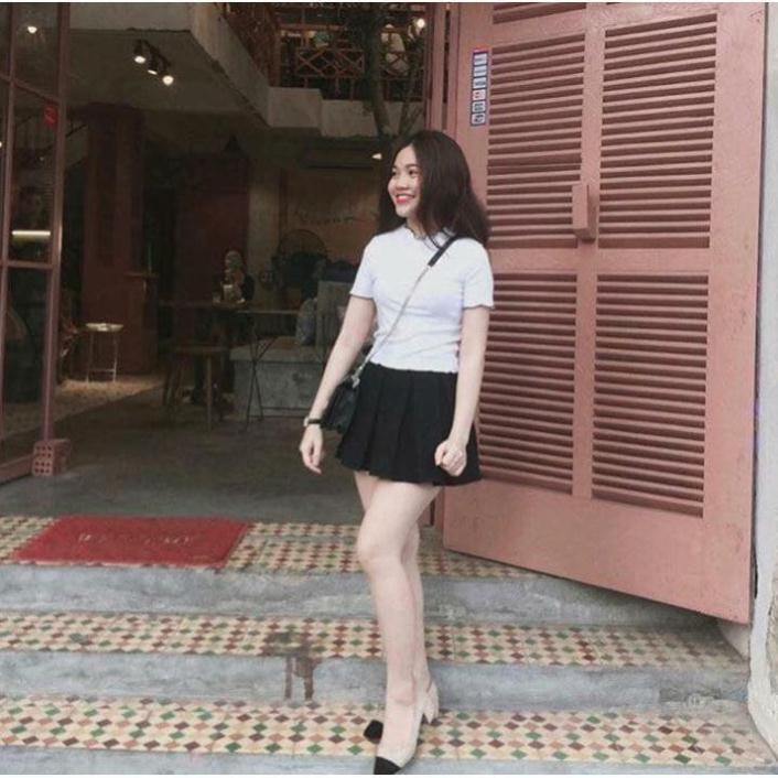 [Có Ảnh Thật + Video] Chân váy xếp ly to thần thánh
