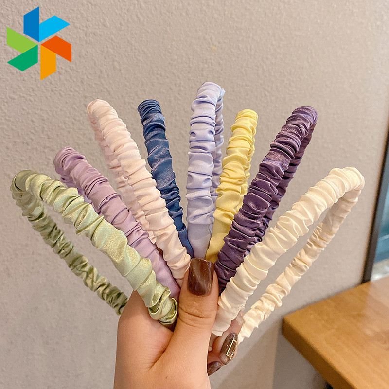 (Hàng Mới Về) Băng Đô Rửa Mặt Chất Liệu Chiffon Phong Cách Hàn Quốc Cho Nữ Jp6