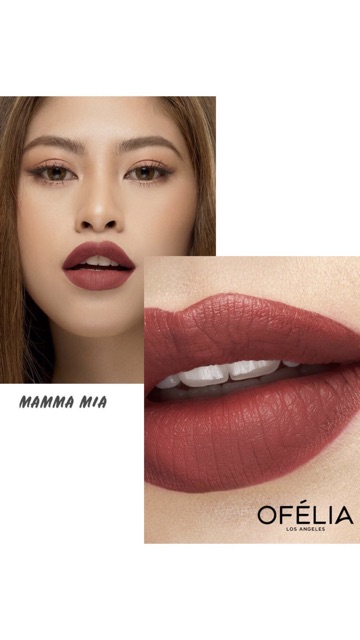 (CÓ SẴN) Son kem lì OFELIA TOUCH OF ROSE | Thế Giới Skin Care