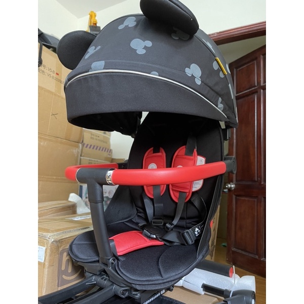 Xe đẩy gấp gọn du lịch Mickey Mouse hàng nhập khẩu chính hãng