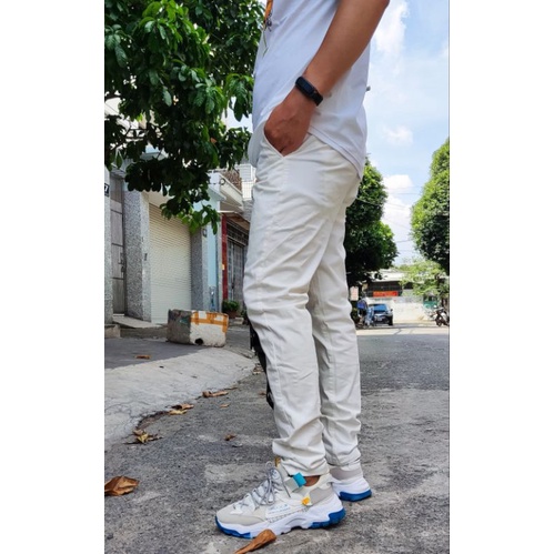 quần kaki nam trắng cao cấp
