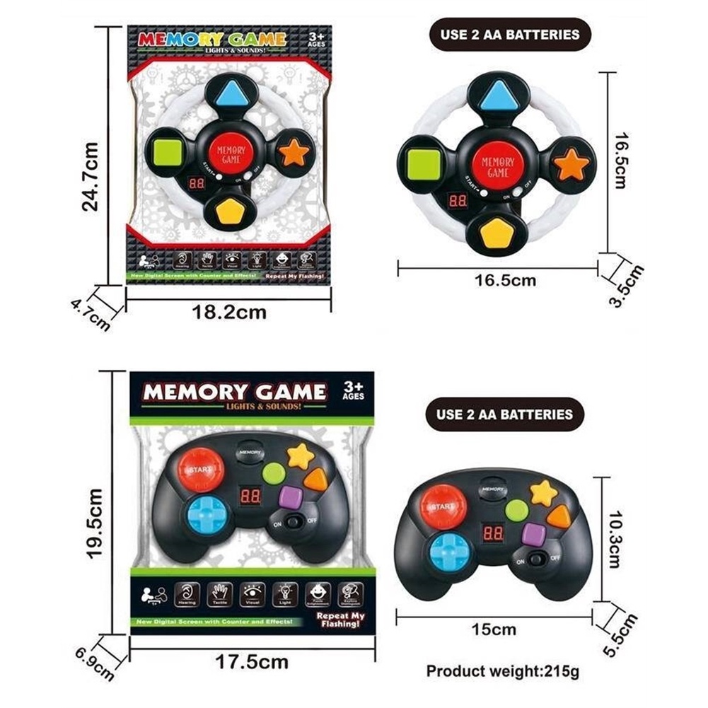 Máy Chơi Game Có Đèn Và Âm Thanh Vui Nhộn Cho Bé