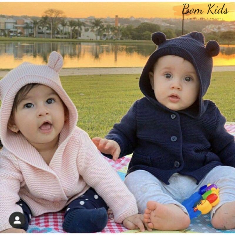 ÁO KHOÁC LEN CHO TRẺ SƠ SINH