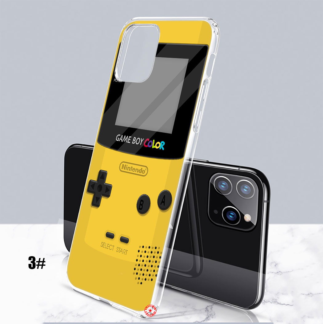 Ốp Điện Thoại Dẻo Trong Suốt Họa Tiết Gameboy Play Cho Iphone 5 5s 6 6s 7 8 Plus X Xr Xs Max Cv51