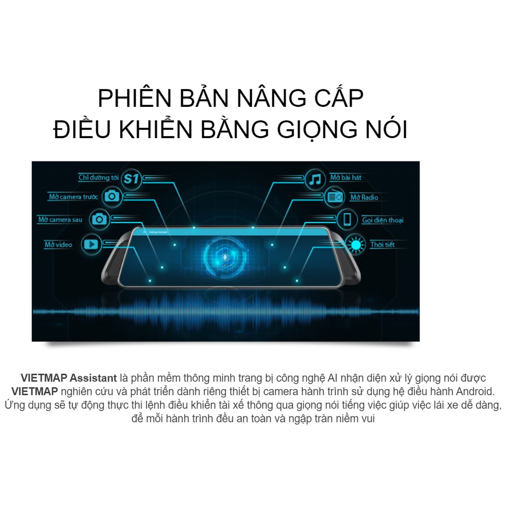 Camera hành trình Vietmap IDVR P2 +Sim 4G
