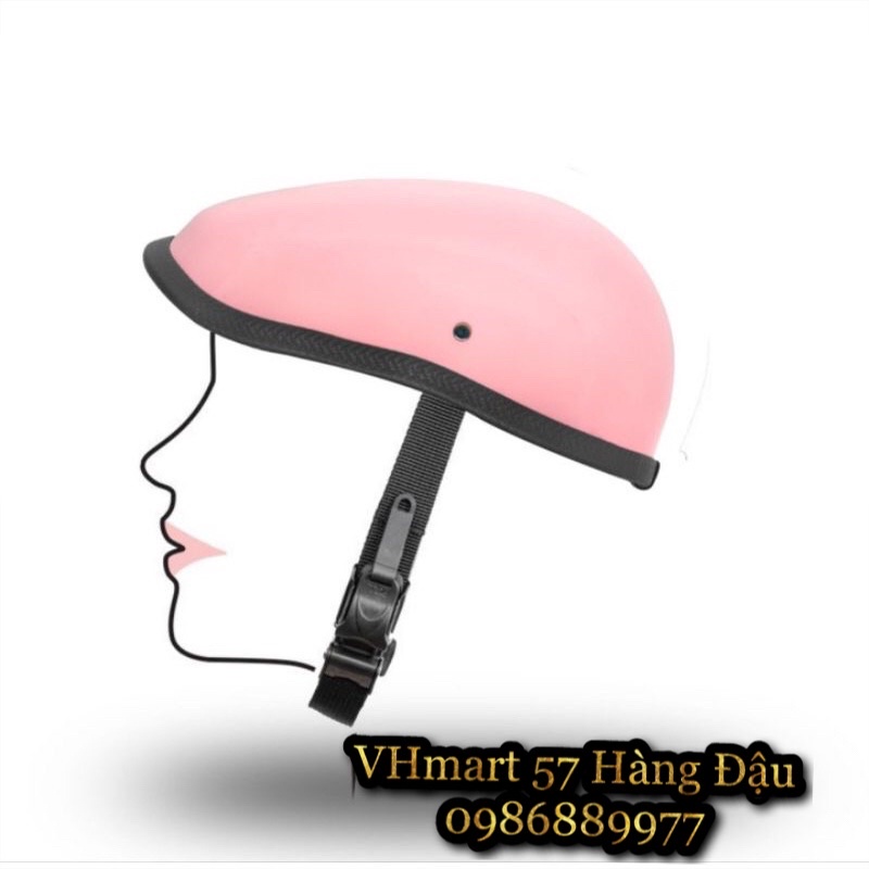 Mũ bảo hiểm thời trang beret nam nữ unisex đa dạng màu sắc version1