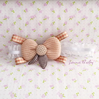 Băng đô nơ sơ sinh handmade