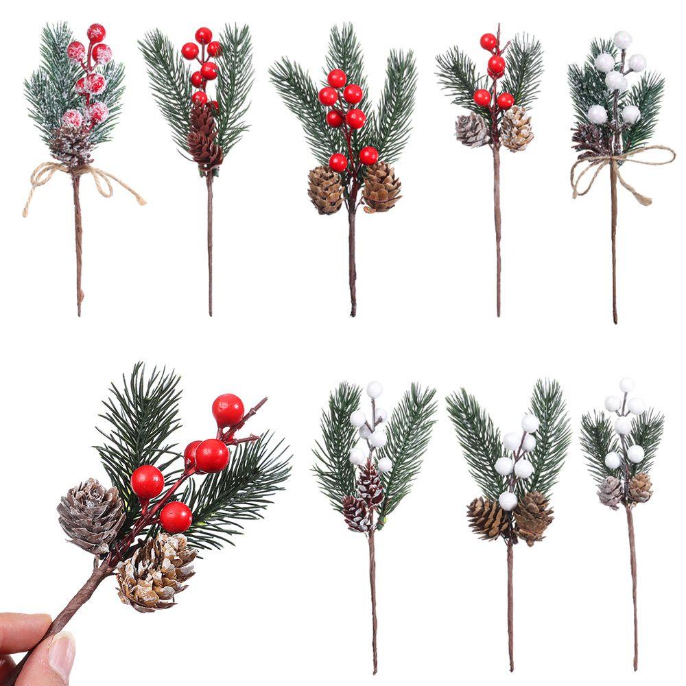 LANSEL Set 5 Nhánh Cây Thông Giả DIY Trang Trí Nhà Cửa / Tiệc Cưới