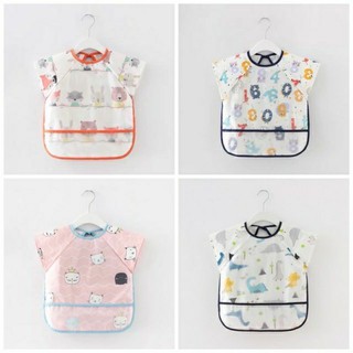 Yếm áo cotton cho bé ăn dặm