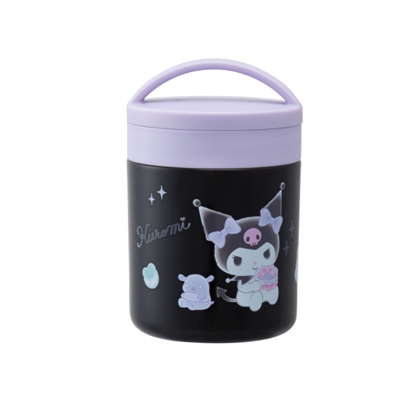 Hộp Đựng Cơm Trưa Giữ Nhiệt Bằng Thép Không Gỉ Hình Totoro / Thỏ Sumikko Gurashi Dung Tích 300ml