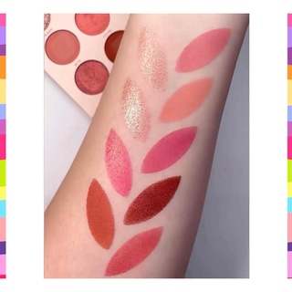 Bảng mắt Morphe 9P tone hồng siêu xinh