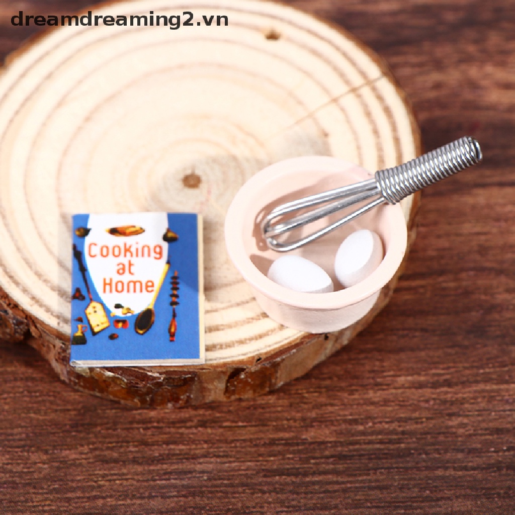 1 Bộ Dụng Cụ Nấu Ăn Trứng Cho Nhà Búp Bê