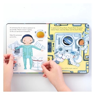 Đồ Chơi Khám Phá Không Gian Vũ Trụ Peep Inside Space Usborne