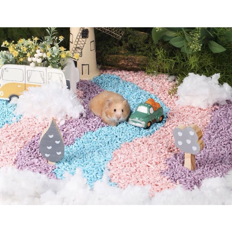 Giấy viên Bucatstate 1kg thế hệ mới cho hamster