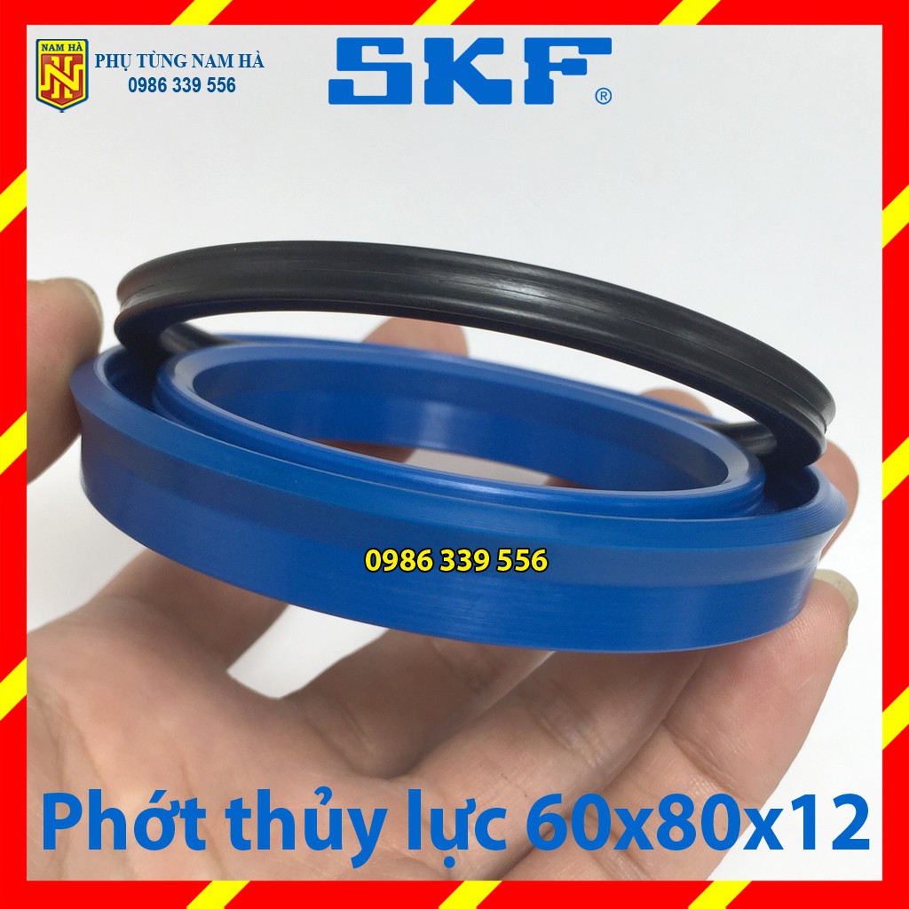 Phớt phốt thủy lực SKF IDI 60x80x12 phớt ty cần Hydraulic seal