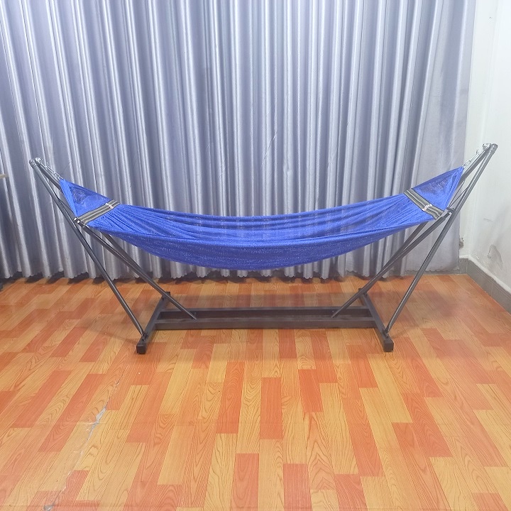 Khung võng vuông+Lưới võng loại Đại nằm cực kỳ an toàn đảm bảo không bị lật té