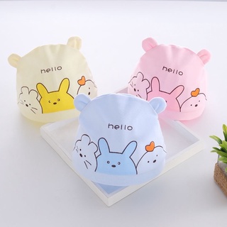 Mũ cotton chất đẹp cho bé sơ sinh (Mũ tai mèo)