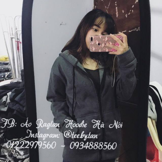 Khoác Nỉ Hoodie (Xám chuột)