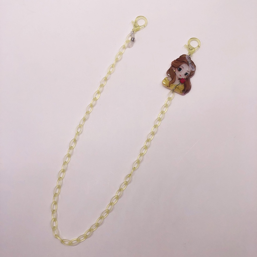 Dây Đeo Mắt Kính Acrylic 61cm Màu Kẹo Xinh Xắn Tiện Dụng