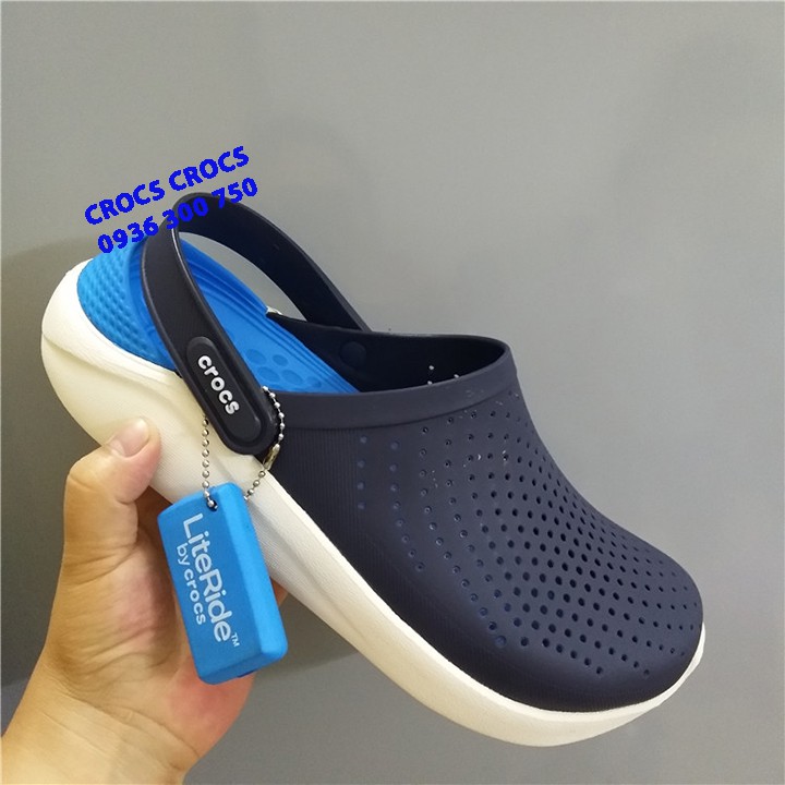 DÉP SỤC C.ROC.S. LITERIDE  CHO CẢ NAM VÀ NỮ MÀU XANH NAVY | BigBuy360 - bigbuy360.vn