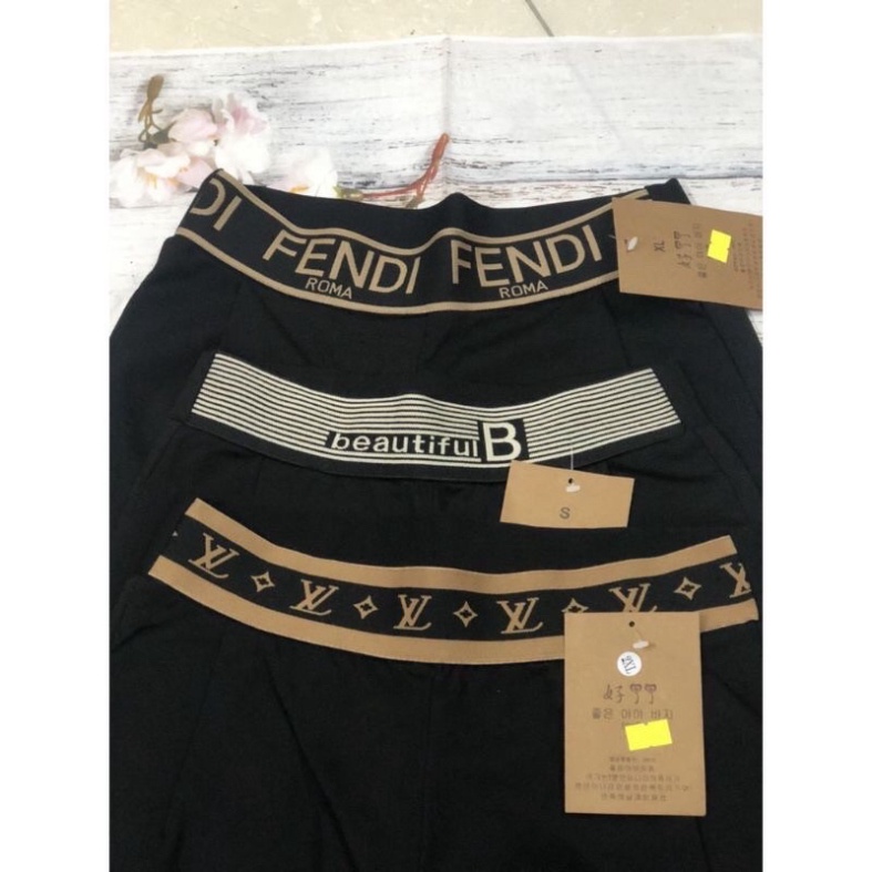 Quần ngố bom_Quần lửng umi hàn cạp chun chữ siêu co giãn(CẠP NGẪU nhiên) | BigBuy360 - bigbuy360.vn