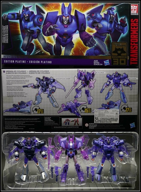 Robot Transformers biến hình máy bay Generations Cyclonus