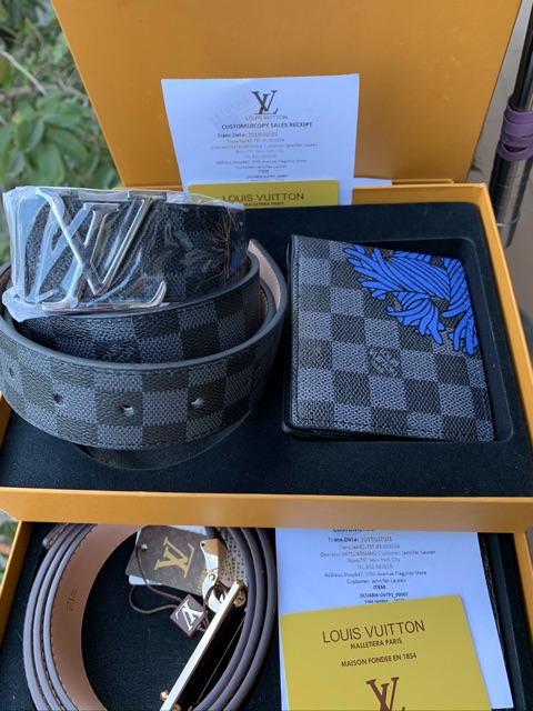 Sét thắt lưng + ví fullbox 02