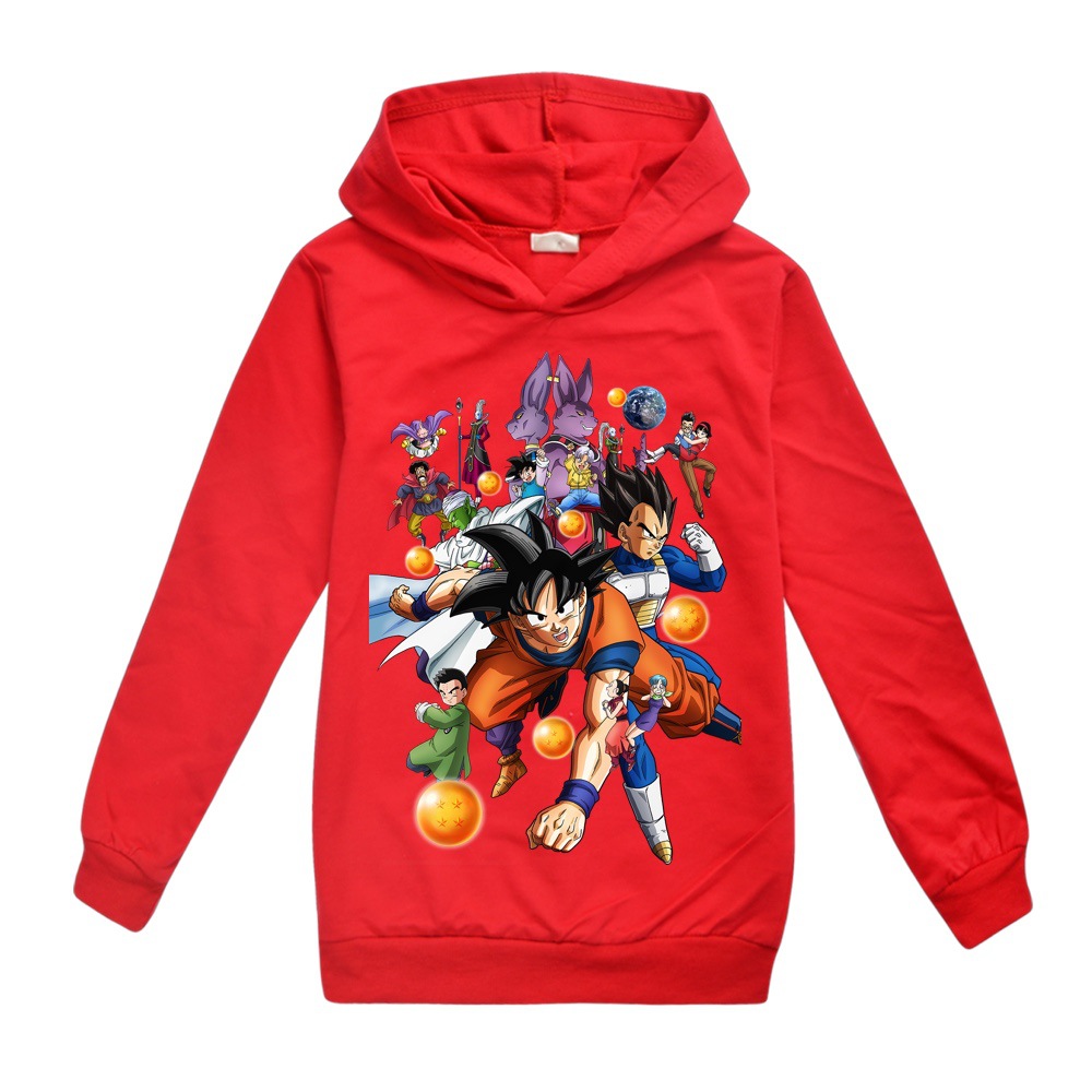 Áo Hoodie In Họa Tiết Hoạt Hình Dragon Ball Thời Trang 2020 Cho Bé | BigBuy360 - bigbuy360.vn