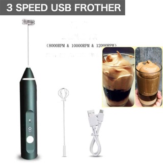 🍺🍺 Máy đánh trứng tạo bọt cà phê mini pin sạc 🍦🍦
