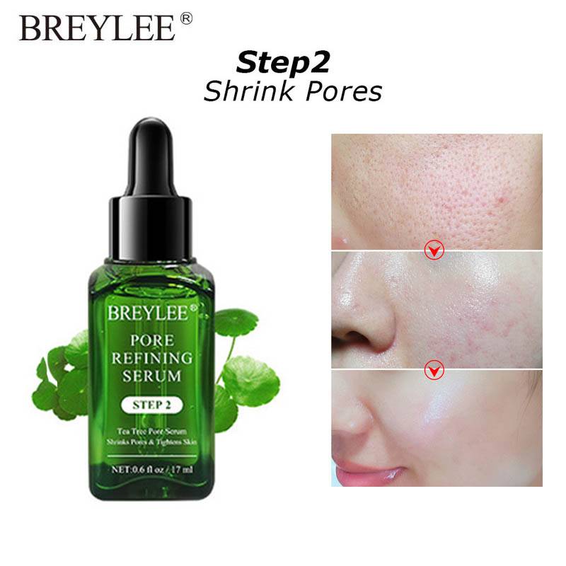 Serum Thu Nhỏ Lỗ Chân Lông Chăm Sóc Da Mặt Breylee 2 Bước Tiện Dụng