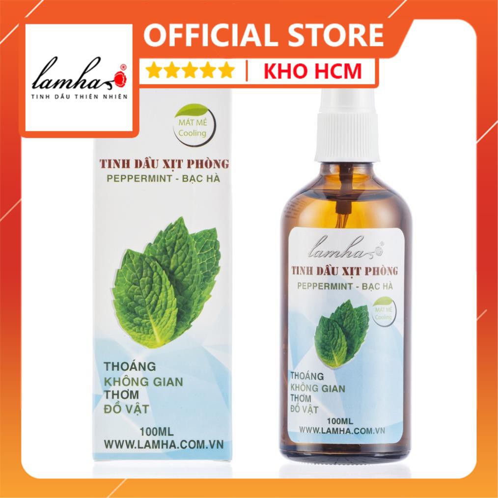 Tinh dầu xịt phòng Bạc Hà LAMHA 100ml