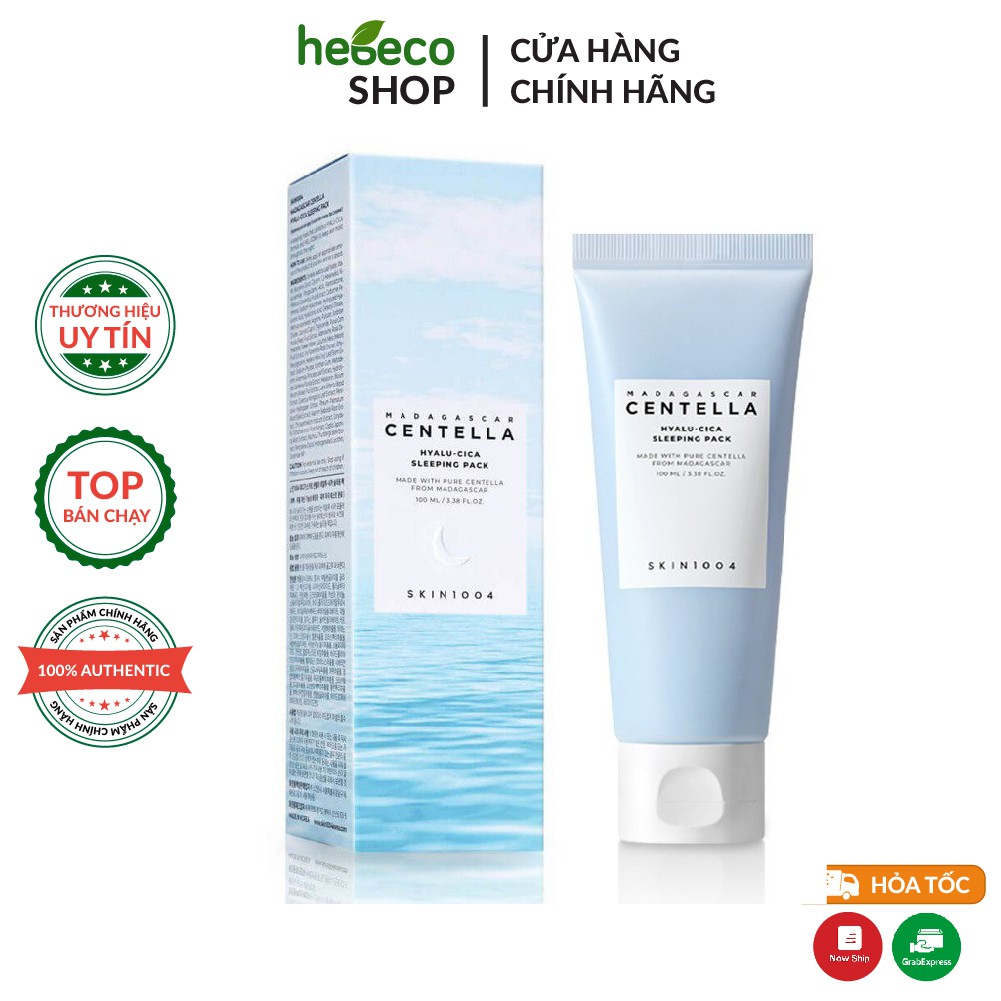 Mặt Nạ Ngủ Cấp Nước Skin1004 Madagascar Centella Hyalu-Cica Sleeping Pack 100ml