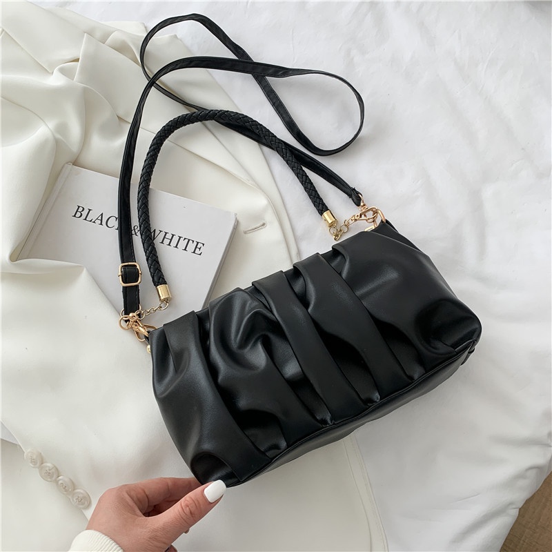 Thời Trang Túi Xách Đeo Vai Hình Vuông Cỡ Nhỏ Thiết Kế Xinh Xắn Cho Nữ