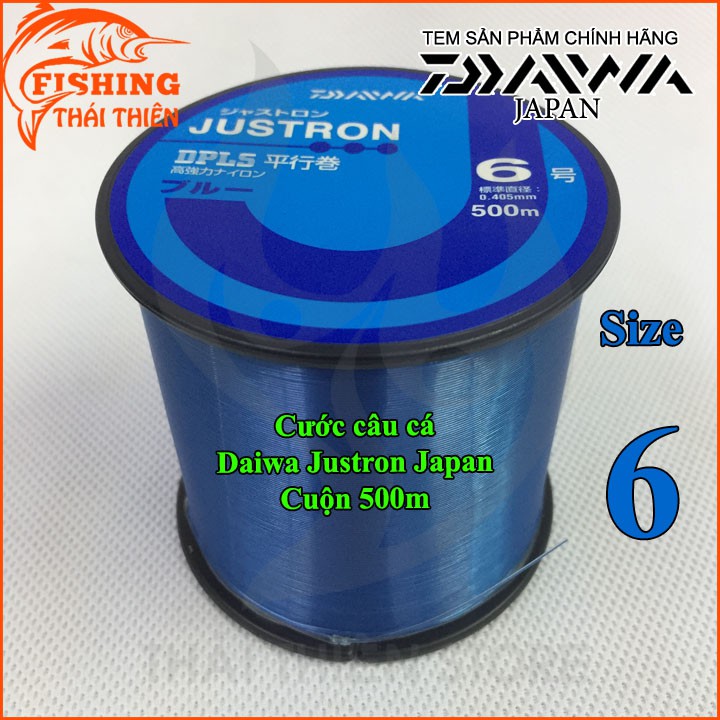 Cước câu cá Nhật Daiwa Justron