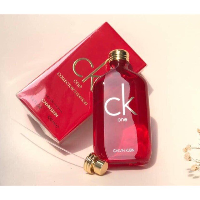 Nước hoa CK ONE Red Collector's Edition 100ml [SHOP CAM KẾT ĐẢMBẢO SẢN PHẨM CHÍNH HÃNG ]